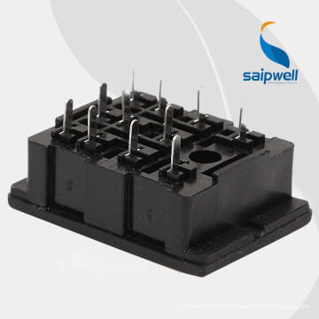 Saipwell Hochwertige 11-Pin-Relaissockel mit CE-Zertifizierung 18F-3Z-A5 (SY3)